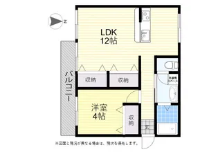 プチパレス【1階】の間取り