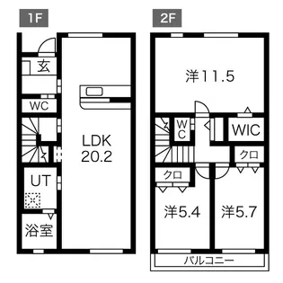 千葉県木更津市金田東6【一戸建】の間取り