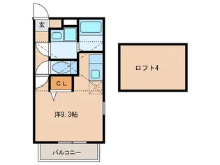 スターブルII【2階】の間取り
