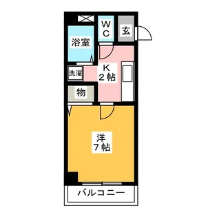 パストラルK【3階】の間取り