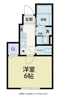 ラ・クレール【1階】の間取り