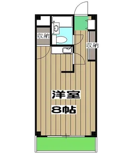 第26長栄センチュリーハイツ【1階】の間取り