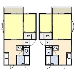 シェリールI【1階】の間取り