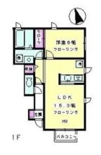 メジュール D棟【1階】の間取り