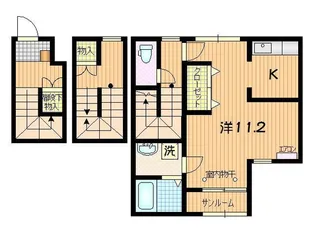 すみれハウス【3階】の間取り