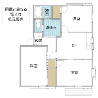 フレグランスマキ【1階】の間取り
