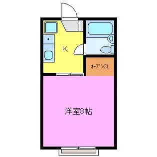 ライトコーポ【1階】の間取り