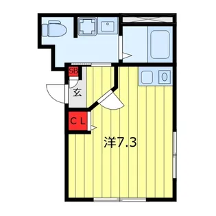 アンドベース【4階】の間取り