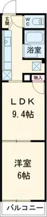 パステルグリーン【1階】の間取り
