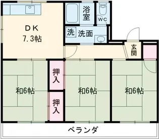 フレックス泊【4階】の間取り