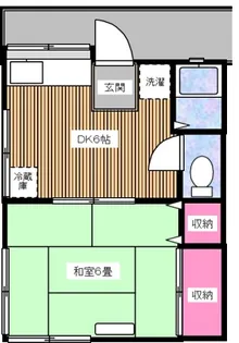 千代田荘【2階】の間取り