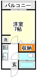 APAHOME飯塚I【4階】の間取り