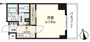 ラ・ルート大手町【4階】の間取り