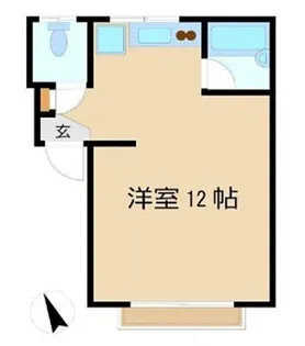 セントラル西麻布【3階】の間取り