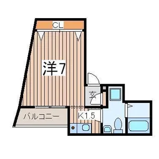 BAAN栄【4階】の間取り
