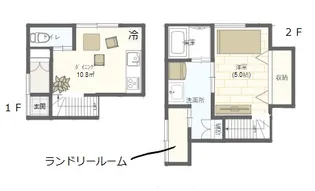 OmiyaApartment【1階】の間取り
