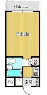 南本郷町Aハウス【1階】の間取り