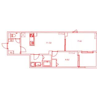 Felice【1階】の間取り