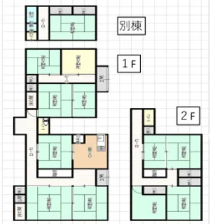 愛媛県四国中央市金生町下分【一戸建】の間取り