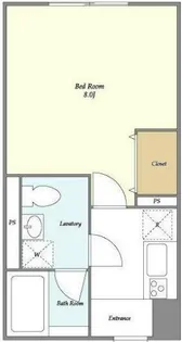 NOZOMIO赤羽【2階】の間取り