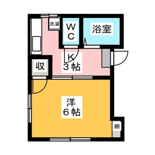 パルコート・5【2階】の間取り