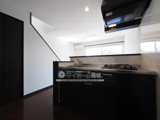 プレミアムツインFUKURO II棟のキッチン