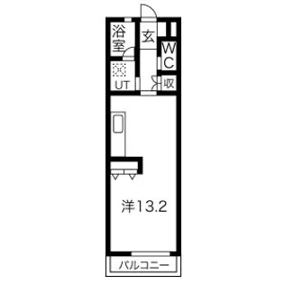 グランソレイユ【2階】の間取り