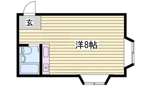 カーサ香呂【3階】の間取り
