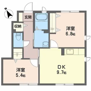 エスポアール瀬野 C棟【1階】の間取り