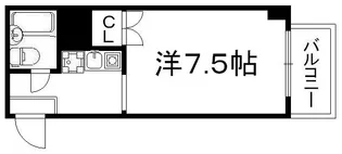 四条敷島ビル【4階】の間取り