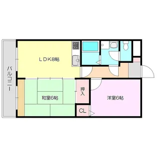 東淡路豊源ビル【3階】の間取り