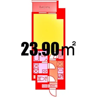 ドールマウスバンク【9階】の間取り