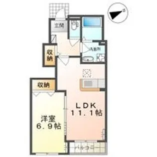 Smo.(すもお.)【1階】の間取り