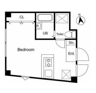 URBANAGE武蔵新田【2階】の間取り