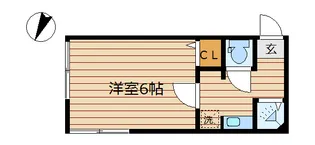 アービィカーネ【2階】の間取り