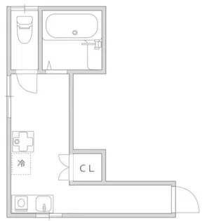 Bハウス東大井【1階】の間取り