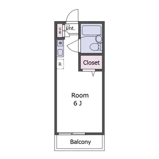 第11安藤マンション【1階】の間取り
