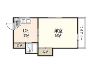 ホワイトコートセザム【4階】の間取り