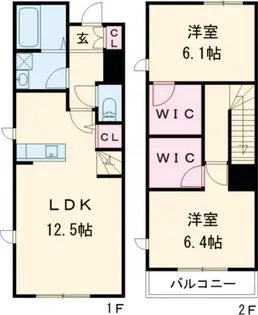 アウラ今川の間取り