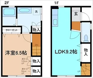 メゾンドボヌールの間取り