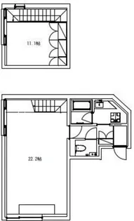 Bark Lane Ebisu【3階】の間取り