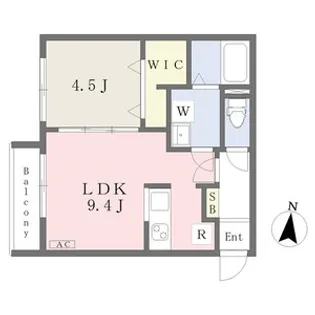 北海道札幌市中央区北三条西23【マンション】の間取り