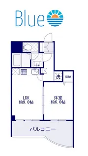 レガート横浜【4階】の間取り