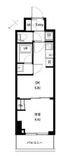 アーバンパーク東六郷II【4階】の間取り
