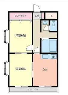 ライブトピア高尾【2階】の間取り