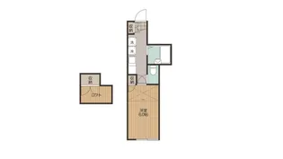 ESPACIO VI【1階】の間取り