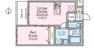 東京都北区志茂1【マンション】の間取り