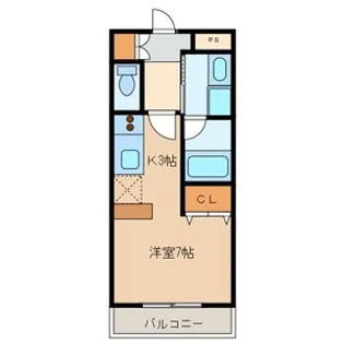 COMFORT BELL【2階】の間取り