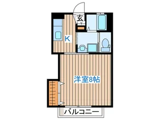 グランドソレーユII【1階】の間取り