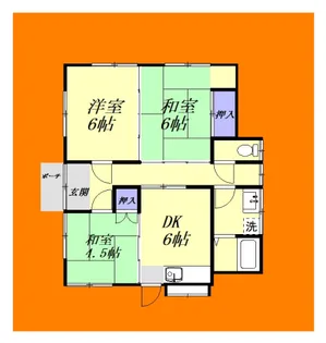 広島県広島市安芸区船越2【一戸建】の間取り